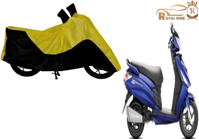 ROYALRIDE Two Wheeler Cover for Hero(Maestro, Yellow, Black)