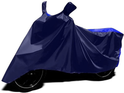 Vellon Waterproof Two Wheeler Cover for Hero(Glamour Programmed FI, Blue)