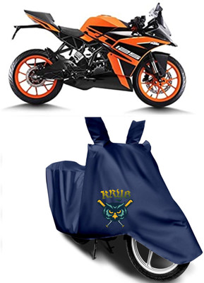 AutoGalaxy Waterproof Two Wheeler Cover for KTM(RC 125, Blue)