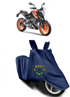 AutoGalaxy Waterproof Two Wheeler Cover for KTM(125 Duke, Blue)
