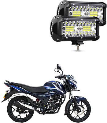 APICAL LED Light Bar Off Road 7-Inch 240-Watt Spot Flood Combo Beam Waterproof Submersible Driving Fog Lights for Bike-68 Headlight Motorbike LED for Bajaj (12 V, 72 W)(Universal For Bike, Pack of 2)