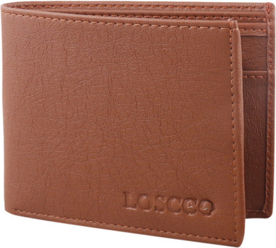 shippy Men Formal Tan Artificial Leather Wallet(3 Card Slots)