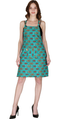 SWITCHON Polyester Apron - Free Size(Green, Red, Single Piece)
