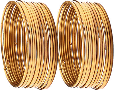 ZENEME Alloy Gold-plated Bangle Set(Pack of 24)