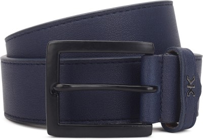 KILLER Men Casual Blue Artificial Leather Belt