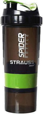 AJRO DEAL 500 ml Plastic Shaker(Pack of 1, Green)
