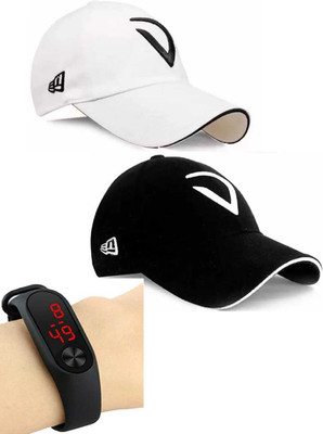 NFYGAA Self Design, Solid, Embroidered Sports/Regular Cap Cap(Pack of 3)