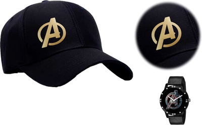 RD YTR Printed, Solid, Self Design Sports/Regular Cap Cap(Pack of 2)