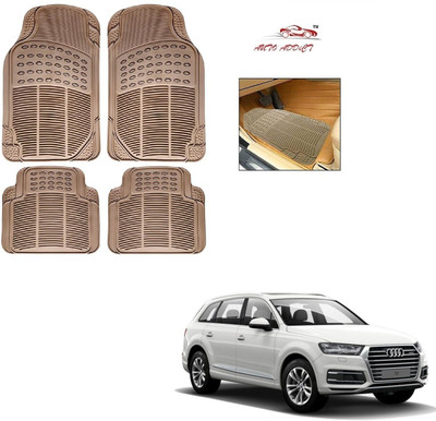 AuTO ADDiCT Rubber Standard Mat For  Audi Q7(Beige)