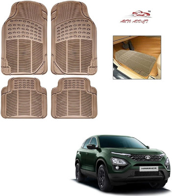 AuTO ADDiCT Rubber Standard Mat For  Tata Harrier(Beige)