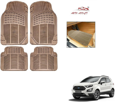 AuTO ADDiCT Rubber Standard Mat For  Ford Ecosport(Beige)