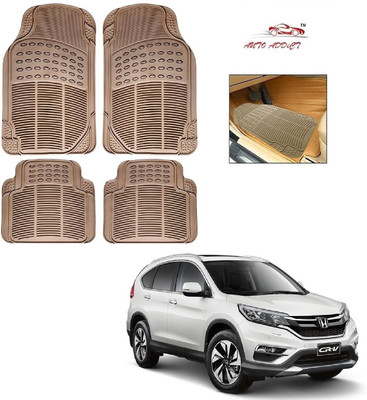 AuTO ADDiCT Rubber Standard Mat For  Honda CRV(Beige)
