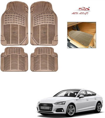 AuTO ADDiCT Rubber Standard Mat For  Audi A5 Cabriolet(Beige)
