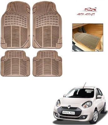 AuTO ADDiCT Rubber Standard Mat For  Renault Pulse(Beige)