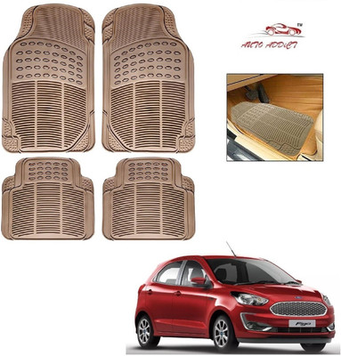 AuTO ADDiCT Rubber Standard Mat For  Ford Figo(Beige)