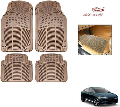 AuTO ADDiCT Rubber Standard Mat For  Tata 320D(Beige)