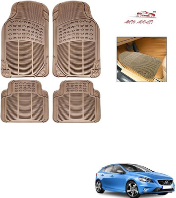 AuTO ADDiCT Rubber Standard Mat For  Volvo V40(Beige)