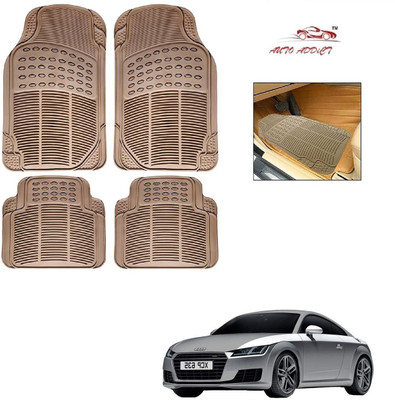 AuTO ADDiCT Rubber Standard Mat For  Audi TT(Beige)