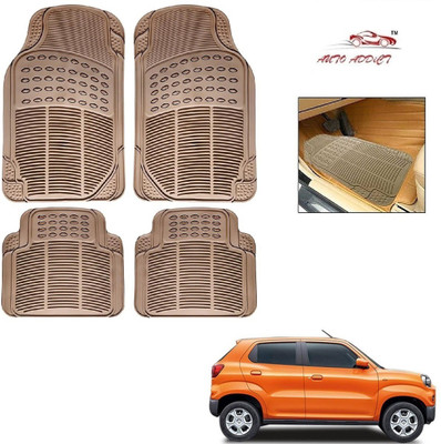 AuTO ADDiCT Rubber Standard Mat For  Maruti Suzuki S-Presso(Beige)