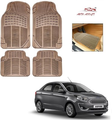 AuTO ADDiCT Rubber Standard Mat For  Ford Figo Aspire(Beige)