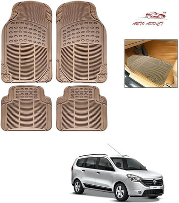 AuTO ADDiCT Rubber Standard Mat For  Renault Lodgy(Beige)