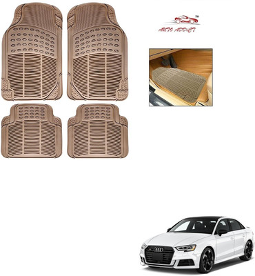 AuTO ADDiCT Rubber Standard Mat For  Audi A3(Beige)