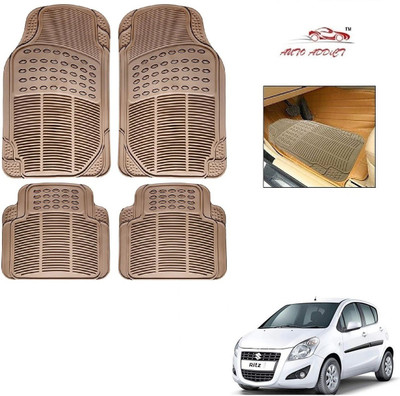 AuTO ADDiCT Rubber Standard Mat For  Maruti Suzuki Ritz(Beige)