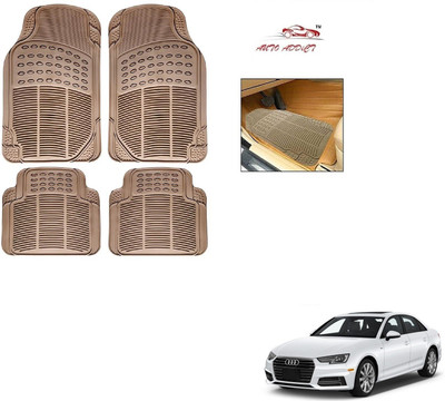 AuTO ADDiCT Rubber Standard Mat For  Audi A4(Beige)