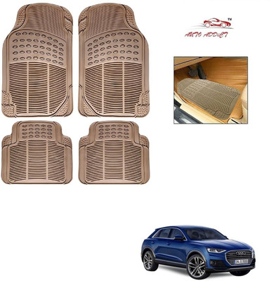 AuTO ADDiCT Rubber Standard Mat For  Audi Q3(Beige)