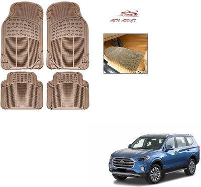 AuTO ADDiCT Rubber Standard Mat For  MG Gloster(Beige)