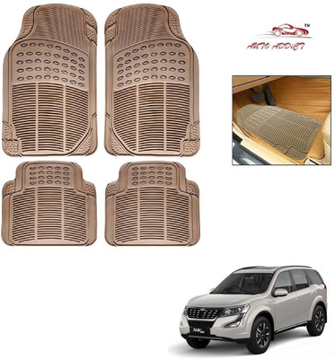 AuTO ADDiCT Rubber Standard Mat For  Mahindra XUV 500(Beige)