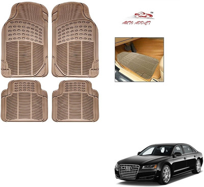 AuTO ADDiCT Rubber Standard Mat For  Audi A8(Beige)