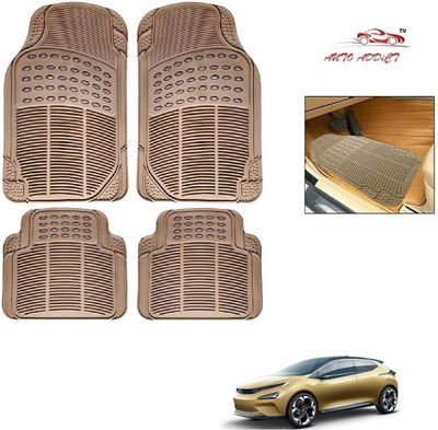 AuTO ADDiCT Rubber Standard Mat For  Tata Harrier(Beige)
