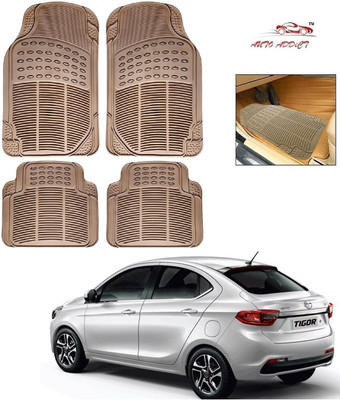 AuTO ADDiCT Rubber Standard Mat For  Tata Tigor(Beige)