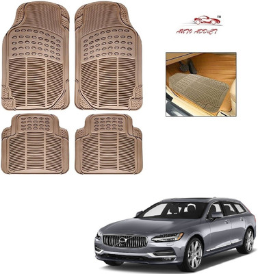 AuTO ADDiCT Rubber Standard Mat For  Volvo V60(Beige)
