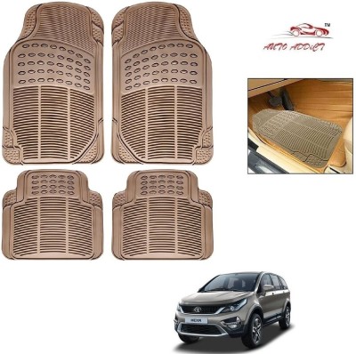 AuTO ADDiCT Rubber Standard Mat For  Tata Hexa(Beige)