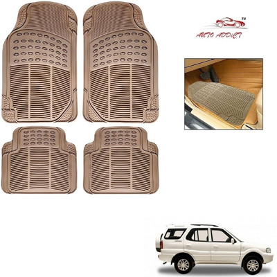 AuTO ADDiCT Rubber Standard Mat For  Tata Safari Dicor(Beige)