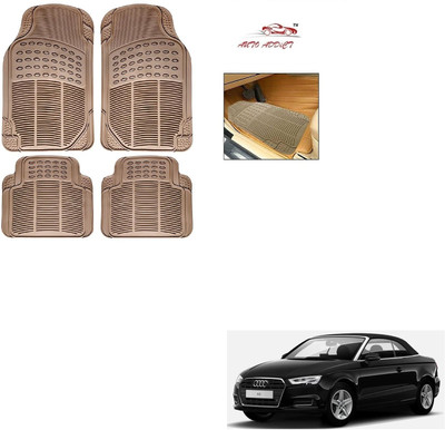 AuTO ADDiCT Rubber Standard Mat For  Audi 118(Beige)