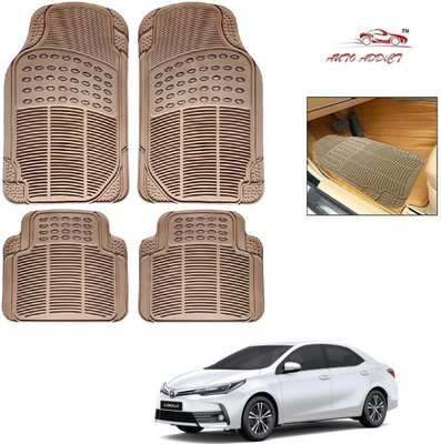 AuTO ADDiCT Rubber Standard Mat For  Toyota Altis(Beige)