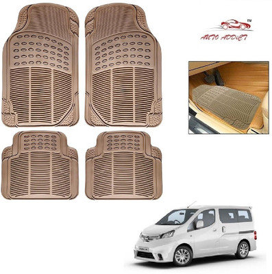 AuTO ADDiCT Rubber Standard Mat For  Nissan Evalia(Beige)