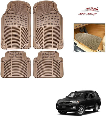AuTO ADDiCT Rubber Standard Mat For  Toyota Lancer(Beige)