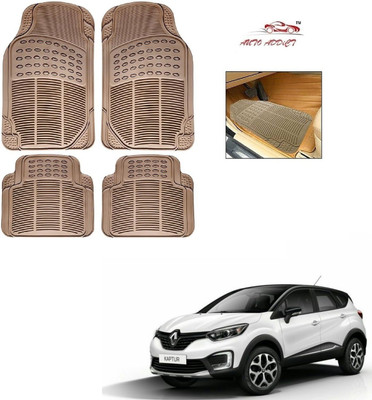 AuTO ADDiCT Rubber Standard Mat For  Renault Captur(Beige)