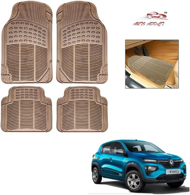 AuTO ADDiCT Rubber Standard Mat For  Renault Kwid(Beige)