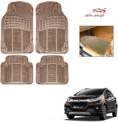 AuTO ADDiCT Rubber Standard Mat For  Honda WRV(Beige)