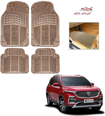 AuTO ADDiCT Rubber Standard Mat For  MG Hector(Beige)