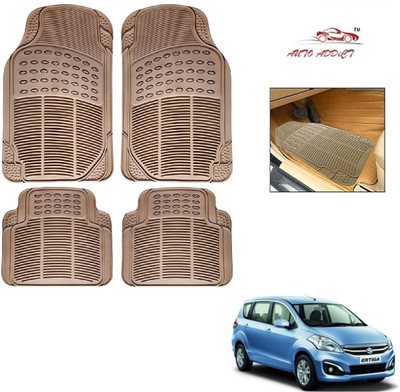 AuTO ADDiCT Rubber Standard Mat For  Maruti Suzuki Ertiga(Beige)