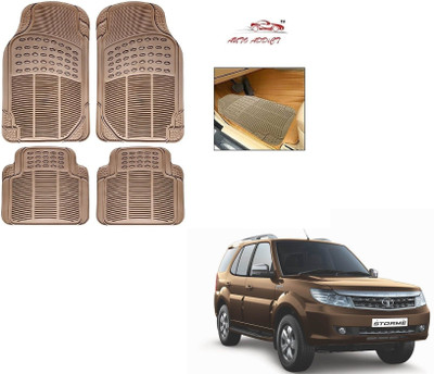 AuTO ADDiCT Rubber Standard Mat For  Tata Safari(Beige)