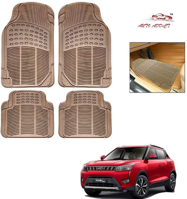 AuTO ADDiCT Rubber Standard Mat For  Mahindra XUV 300(Beige)