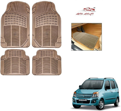 AuTO ADDiCT Rubber Standard Mat For  Maruti Suzuki WagonR(Beige)