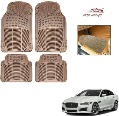 AuTO ADDiCT Rubber Standard Mat For  Jaguar XF(Beige)